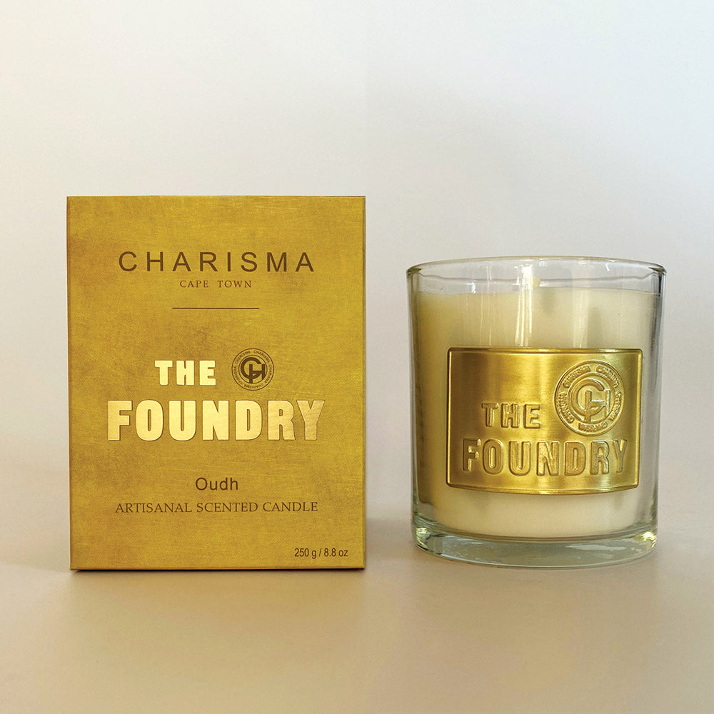 CHARISMA FOUNDRY OUD CANDLE The Ahsan Store