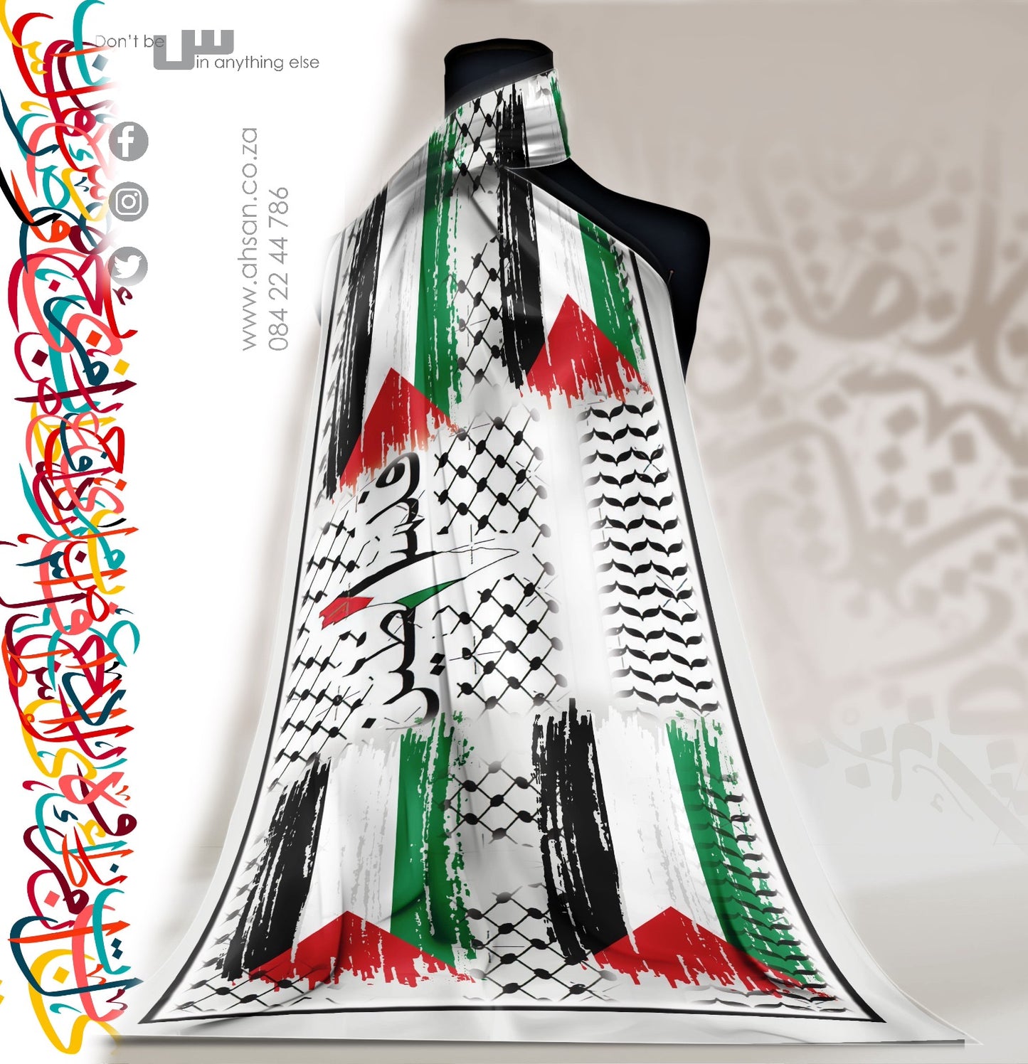 Palestine Chiffon scarves