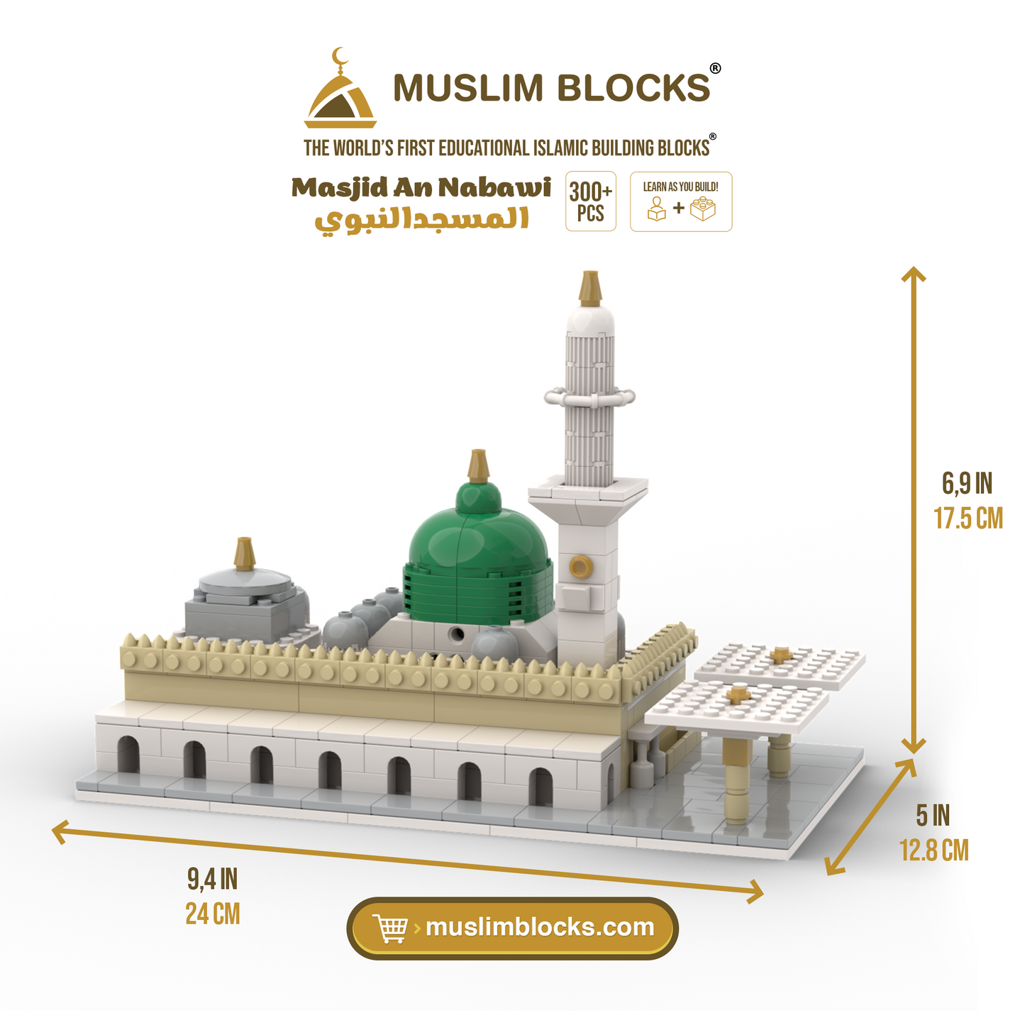 Masjid An-Nabawi Muslim Blocks