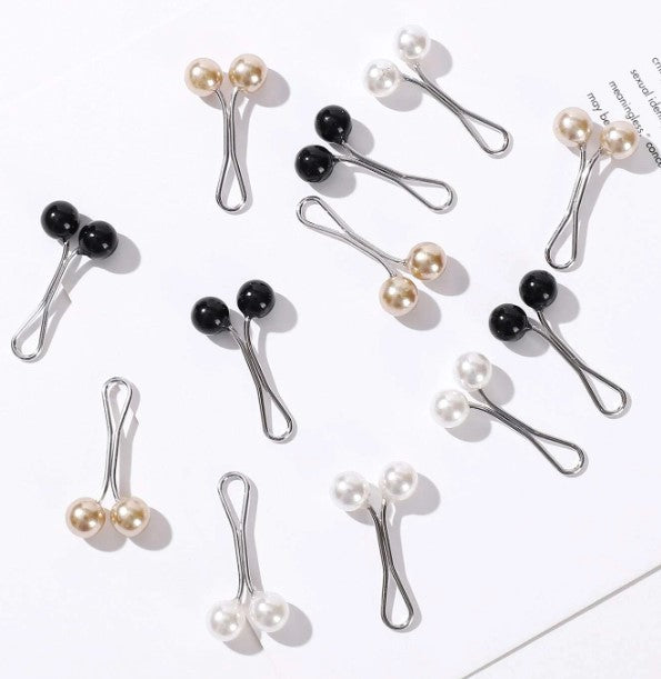 Scarf Clips x 12 Pcs ( 4 per colour)