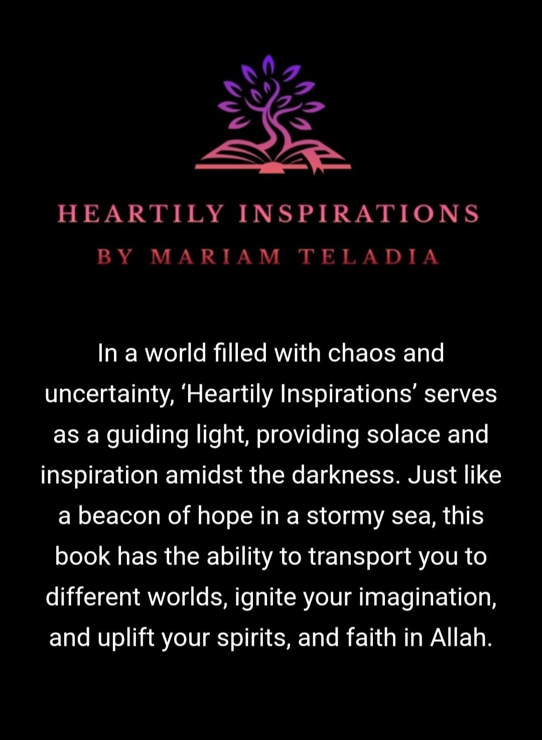 Heartily Inspirations By Mariam Teladia